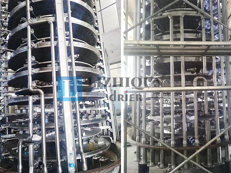 盘式干燥机连接管路