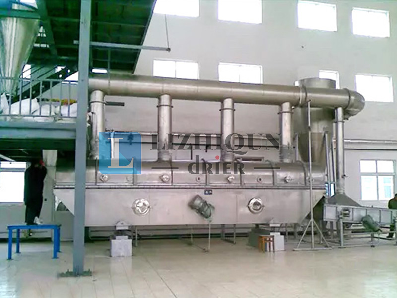 振动流化床干燥机客户现场